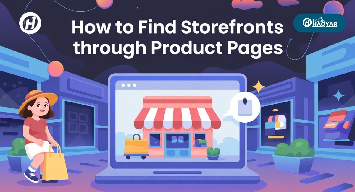 How to Find Storefronts Through Product Pages, Amazon StoreFront